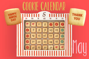 クッキーカレンダー 5月