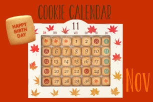クッキーカレンダー 11月