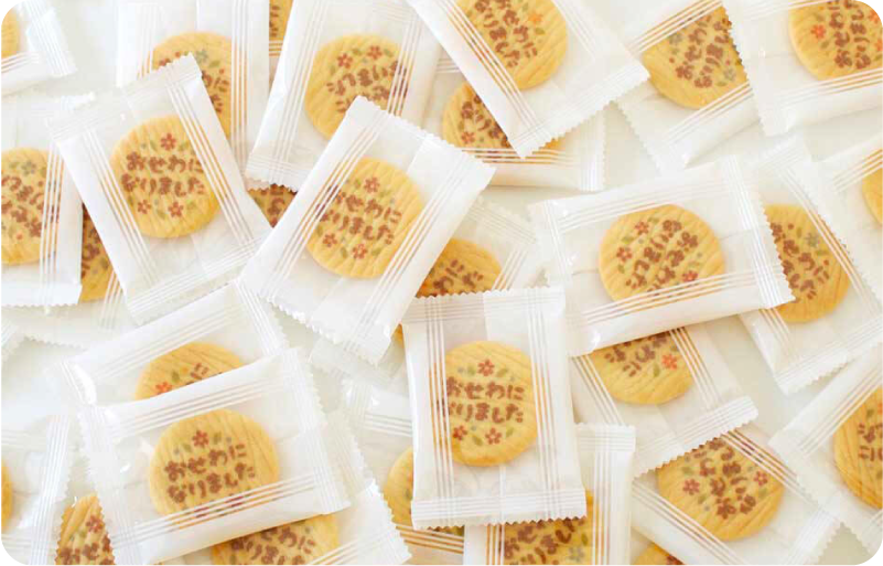 ギフト箱に入れられるお得な大袋クッキーイメージ