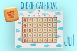 クッキーカレンダー 7月