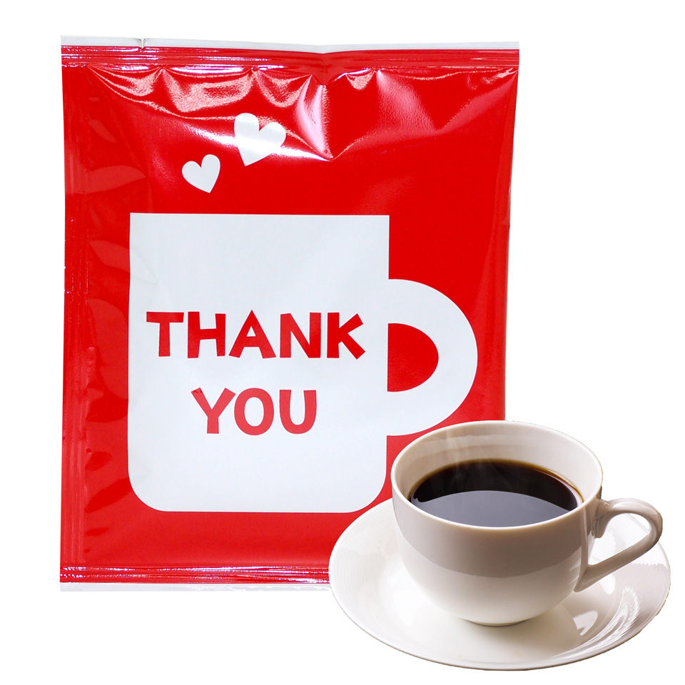 メッセージコーヒー「THANK YOU」ドリップバッグコーヒー10g ×20袋