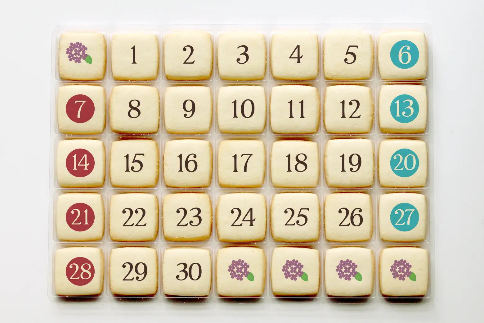 クッキーカレンダー 6月